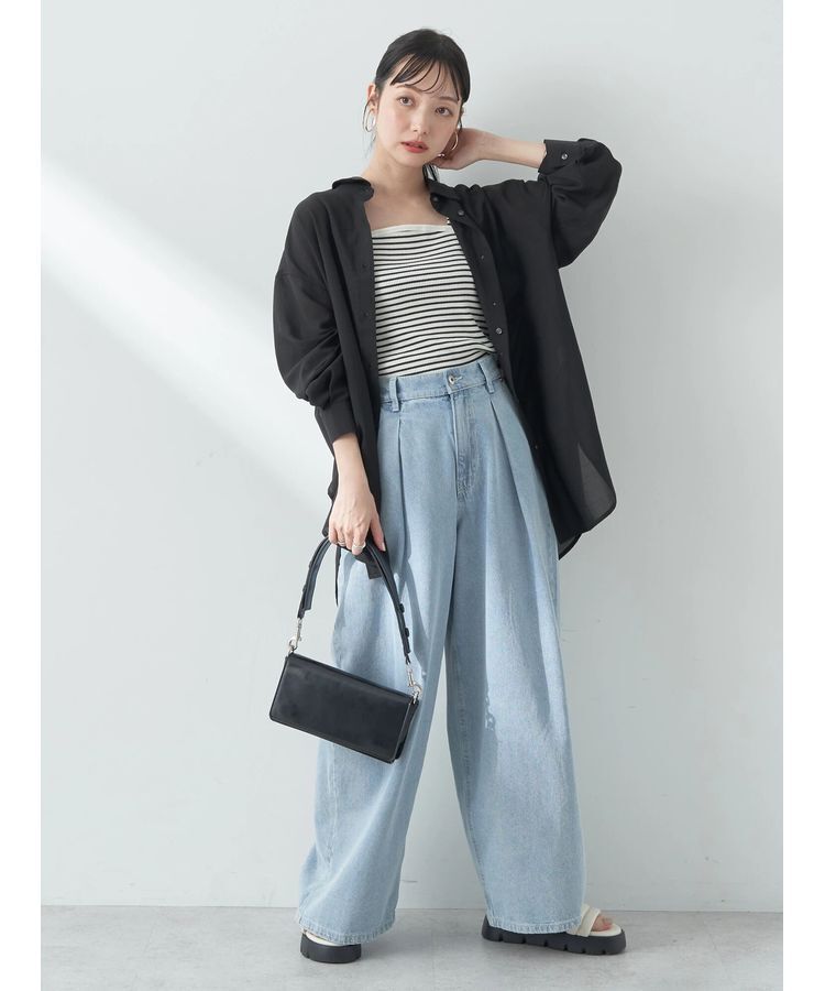 earth music&ecology「シアーシャツ」|シャツ・ブラウス|