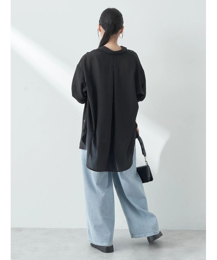 earth music&ecology「シアーシャツ」|シャツ・ブラウス|