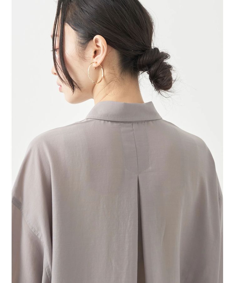 earth music&ecology「シアーシャツ」|シャツ・ブラウス|