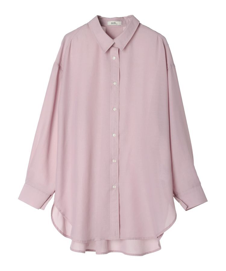 earth music&ecology「シアーシャツ」|シャツ・ブラウス|