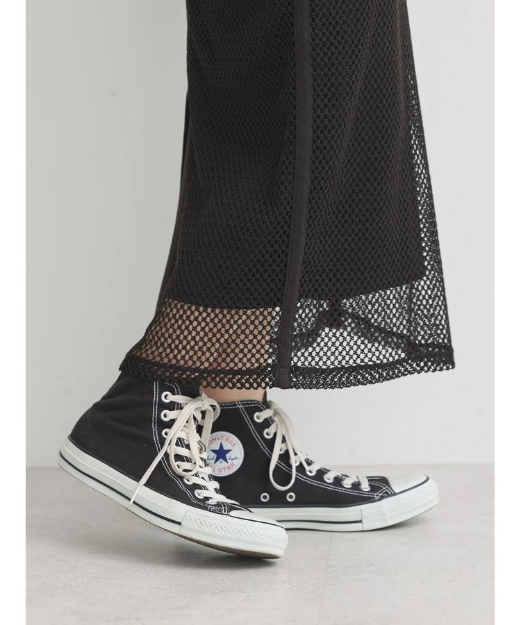 earth music&ecology「ラインメッシュスカート」|スカート|