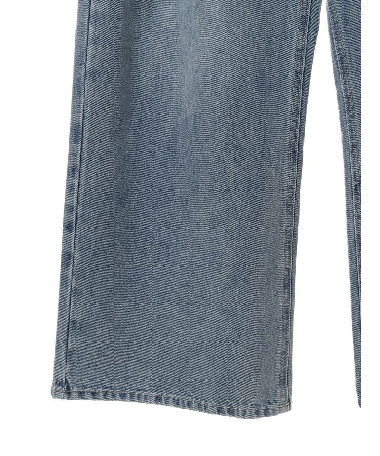 earth music&ecology「タックホックデニムパンツ」|デニム|