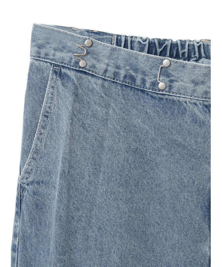 earth music&ecology「タックホックデニムパンツ」|デニム|