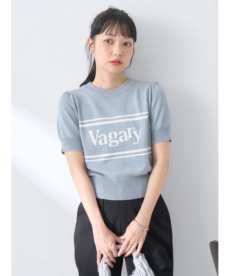 earth music&ecology「ロゴジャガードニットプルオーバー」|ニット・セーター|