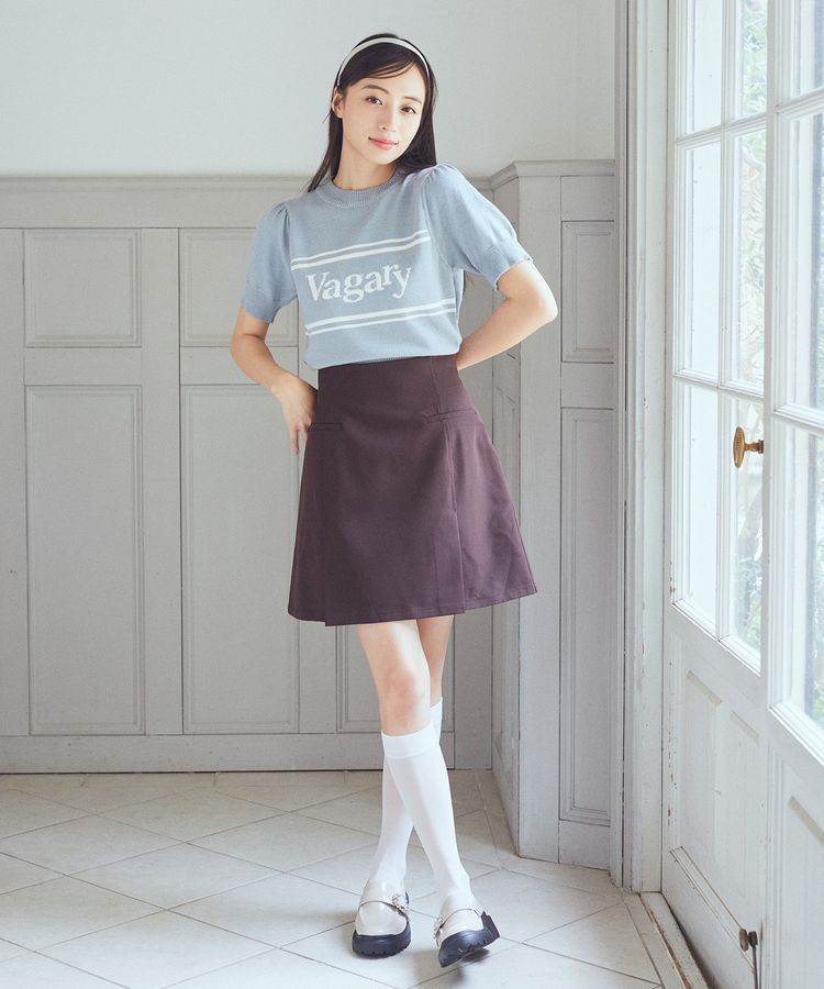 earth music&ecology「ロゴジャガードニットプルオーバー」|ニット・セーター|