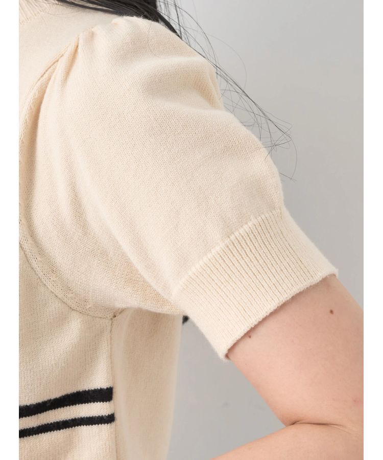 earth music&ecology「ロゴジャガードニットプルオーバー」|ニット・セーター|