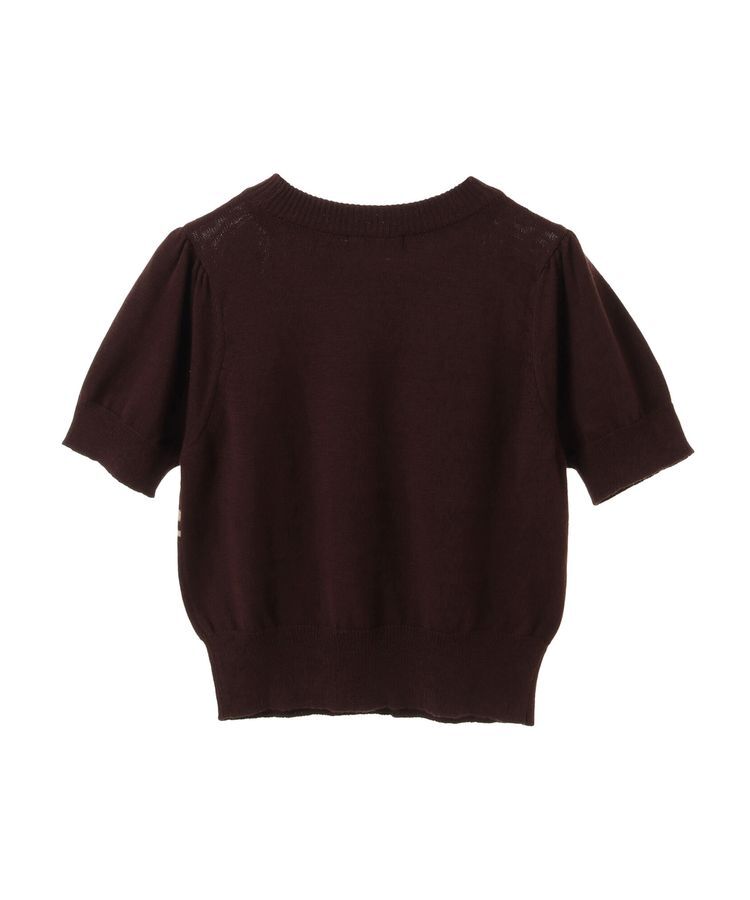 earth music&ecology「ロゴジャガードニットプルオーバー」|ニット・セーター|