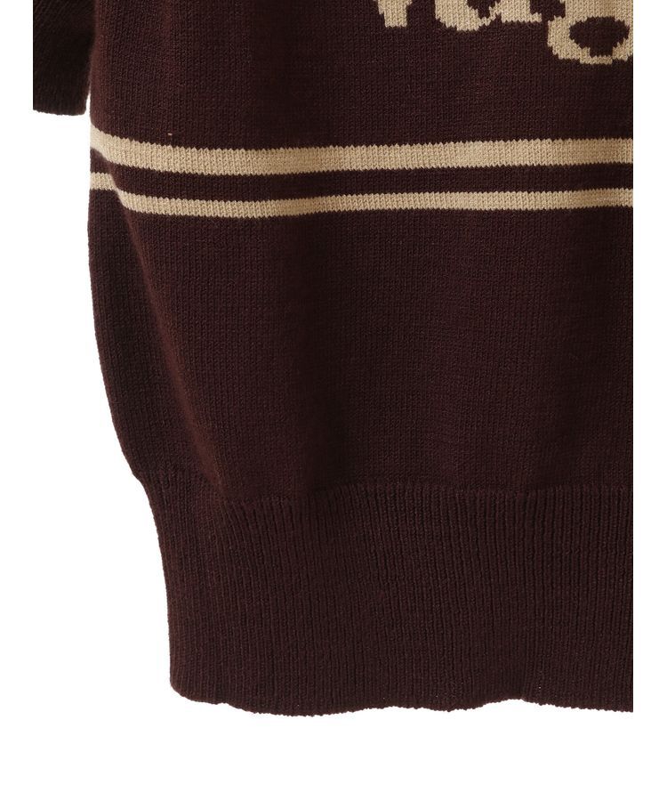 earth music&ecology「ロゴジャガードニットプルオーバー」|ニット・セーター|