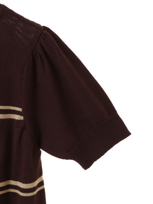 earth music&ecology「ロゴジャガードニットプルオーバー」|ニット・セーター|