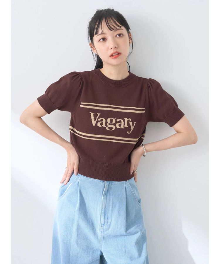 earth music&ecology「ロゴジャガードニットプルオーバー」|ニット・セーター|