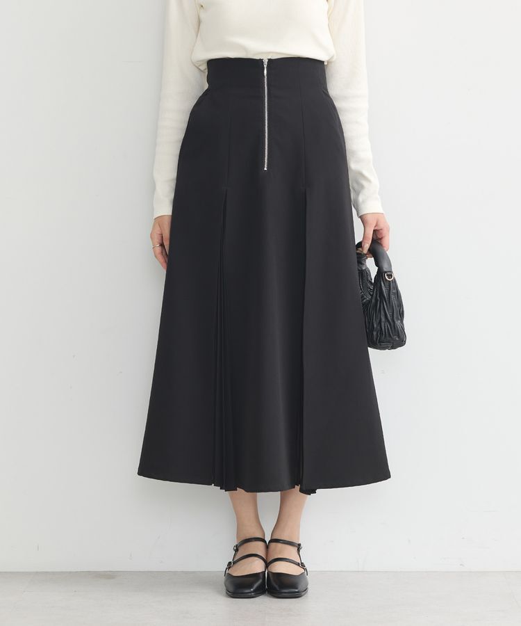 earth music&ecology「マチプリーツスカート」|フレア|