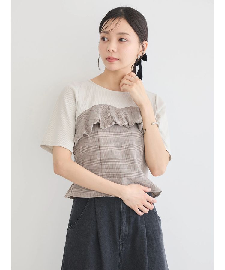 earth music&ecology「ドッキングビスチェプルオーバー」|Tシャツ・カットソー|