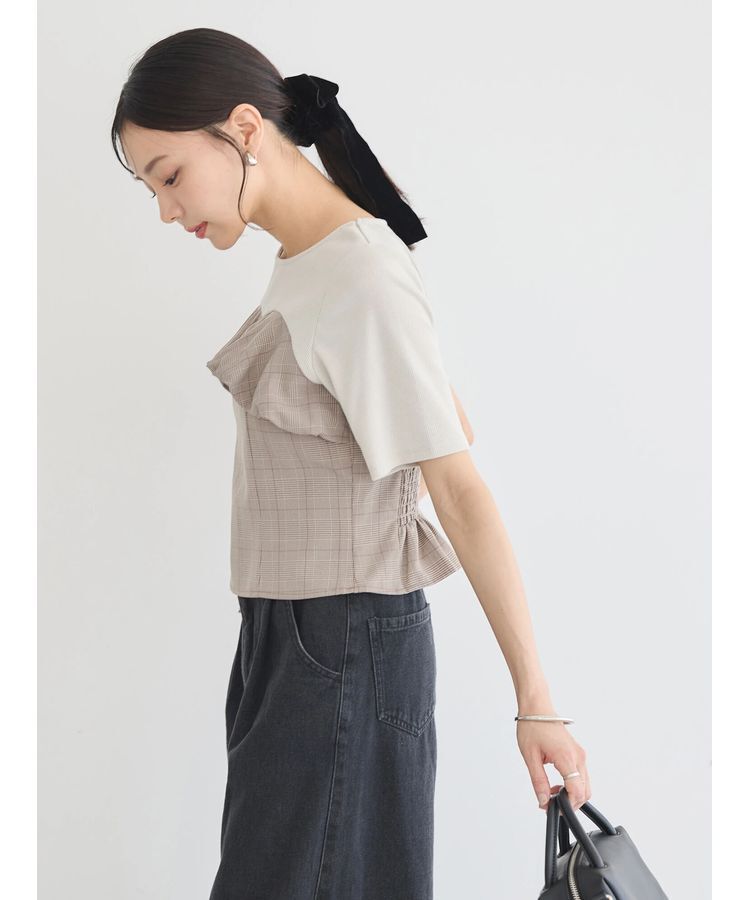 earth music&ecology「ドッキングビスチェプルオーバー」|Tシャツ・カットソー|