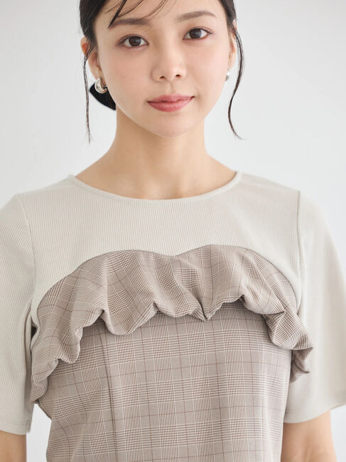 earth music&ecology「ドッキングビスチェプルオーバー」|Tシャツ・カットソー|