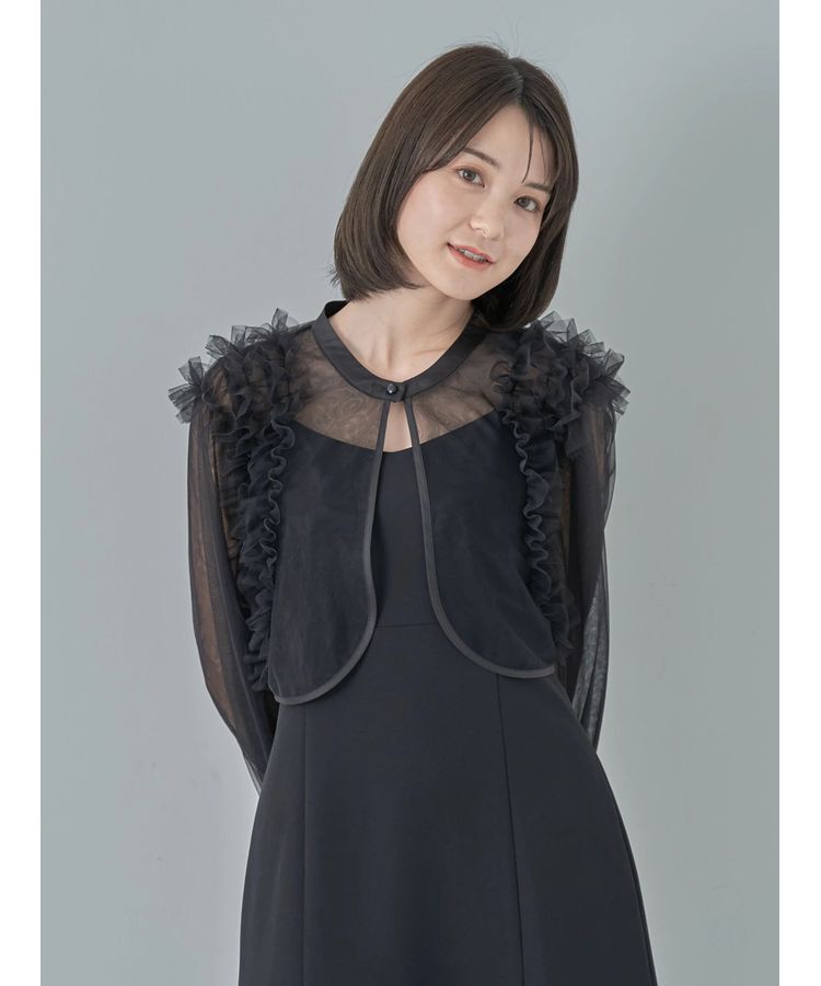 earth music&ecology「SET2点チュールブラウス付きキャミワンピース」|ワンピース|