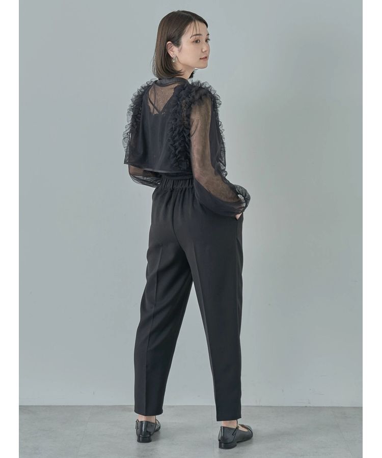 earth music&ecology「SET2点チュールブラウス付きキャミワンピース」|ワンピース|