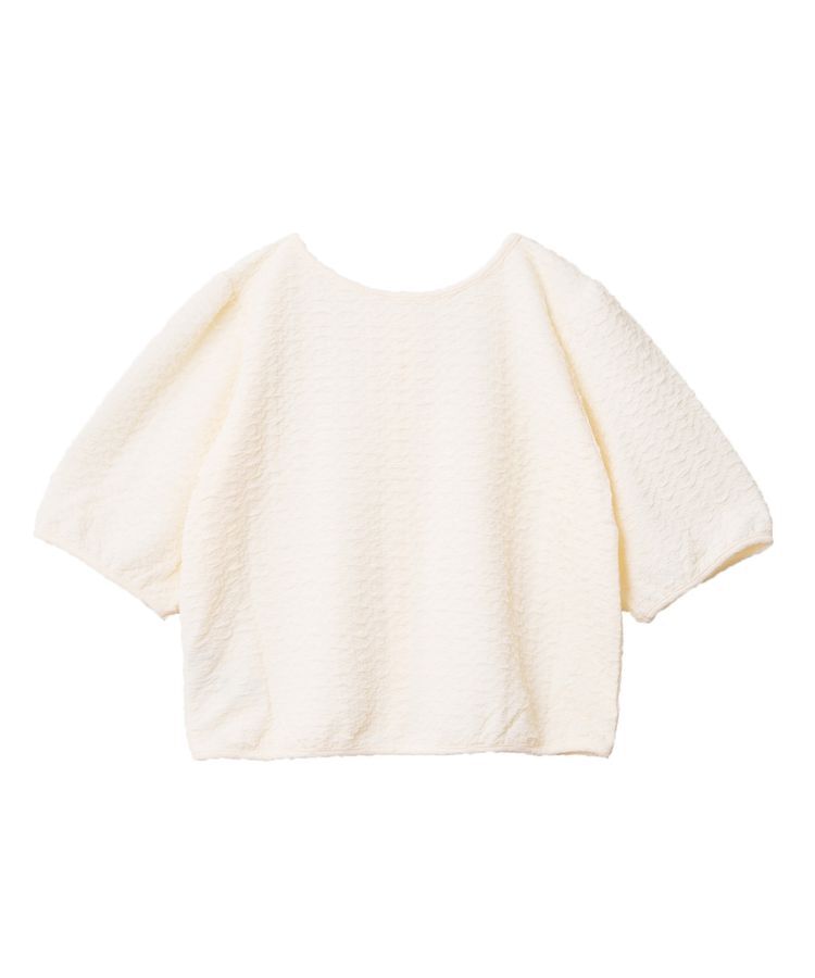 earth music&ecology「前後2wayパフスリーブカーディガン」|カーディガン|