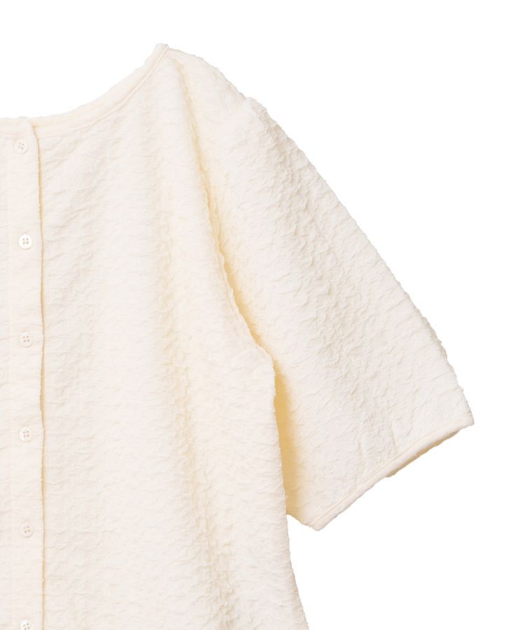 earth music&ecology「前後2wayパフスリーブカーディガン」|カーディガン|