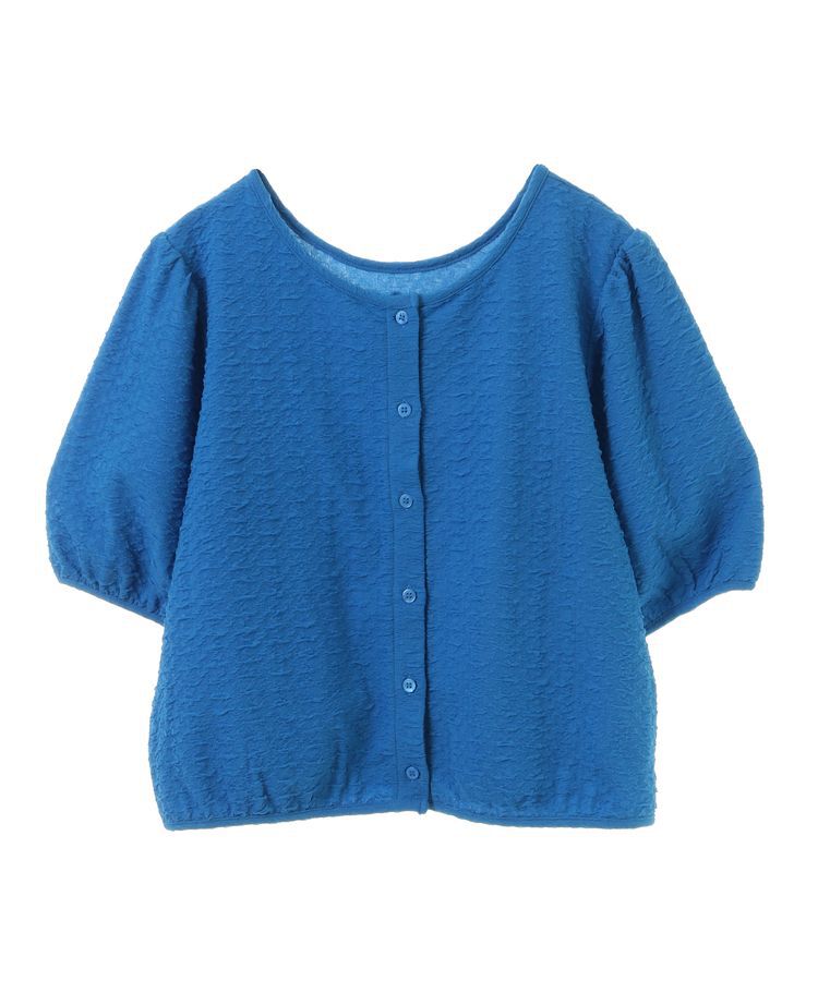 earth music&ecology「前後2wayパフスリーブカーディガン」|カーディガン|