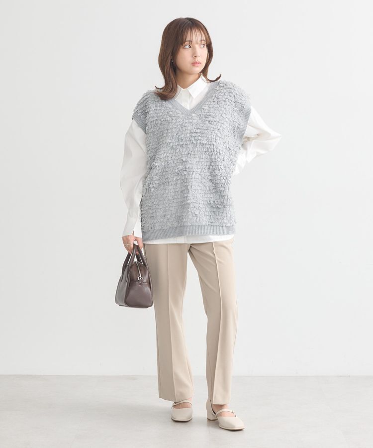 earth music&ecology「2wayマントスリーブシャツ」|シャツ・ブラウス|