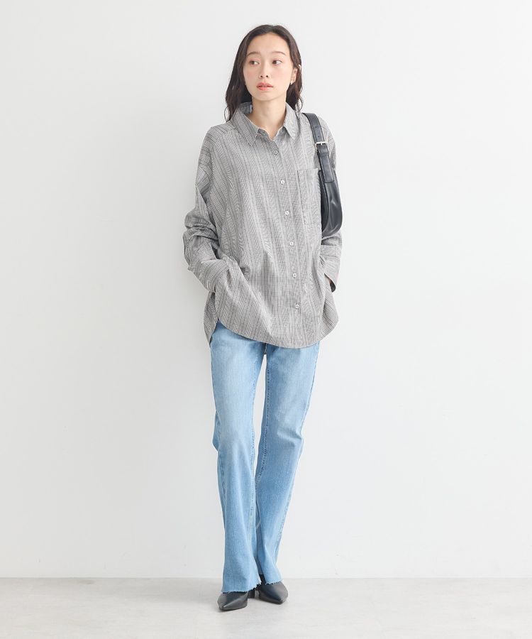 earth music&ecology「2wayマントスリーブシャツ」|シャツ・ブラウス|