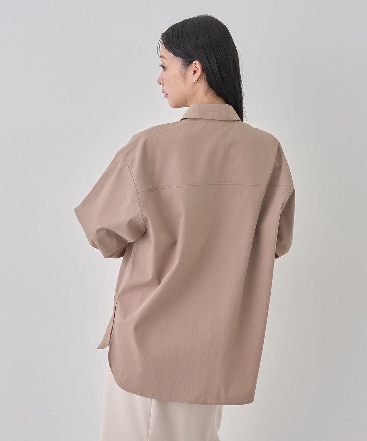 earth music&ecology「2wayマントスリーブシャツ」|シャツ・ブラウス|