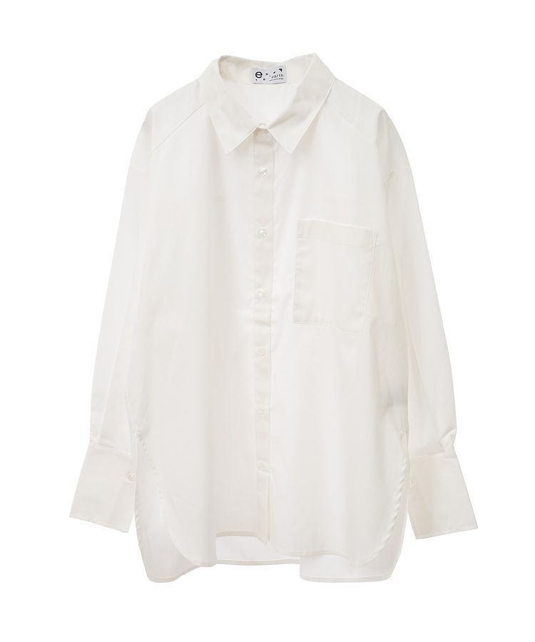 earth music&ecology「2wayマントスリーブシャツ」|シャツ・ブラウス|