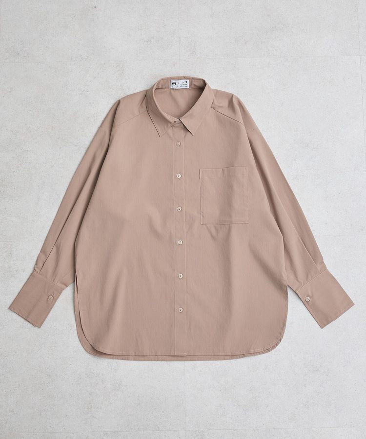 earth music&ecology「2wayマントスリーブシャツ」|シャツ・ブラウス|