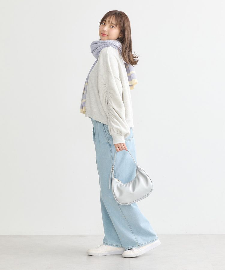 earth music&ecology「ドロストスリーブスウェット」|スウェット・ジャージ|