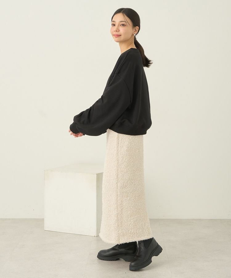 earth music&ecology「ドロストスリーブスウェット」|スウェット・ジャージ|