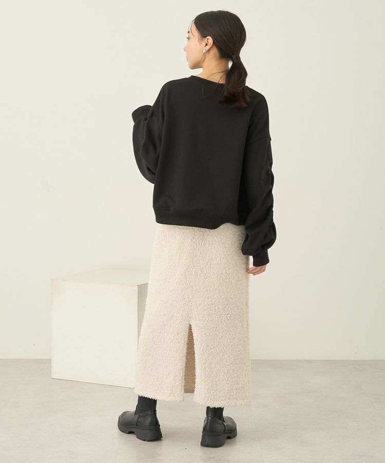 earth music&ecology「ドロストスリーブスウェット」|スウェット・ジャージ|