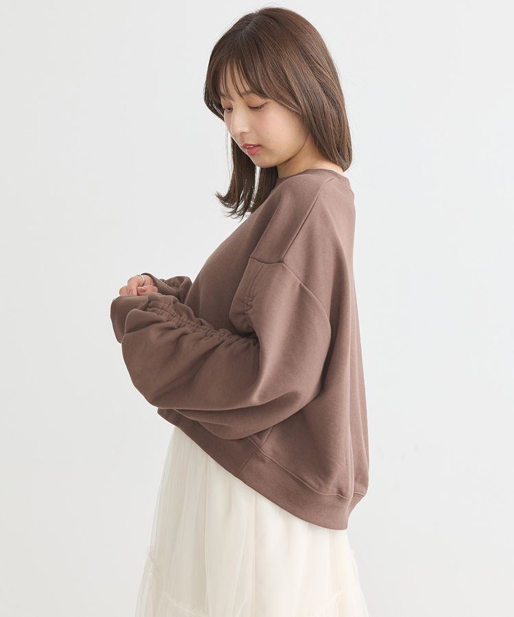 earth music&ecology「ドロストスリーブスウェット」|スウェット・ジャージ|