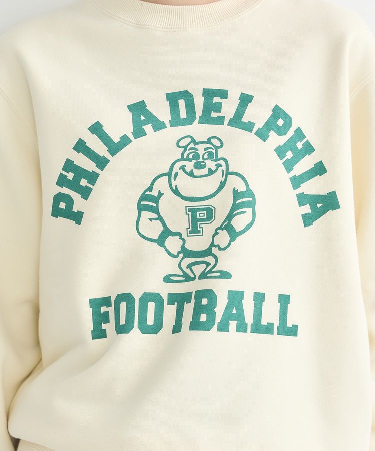 earth music&ecology「チャンピオン　emaeプリント裏毛プルオーバー」|スウェット・ジャージ|