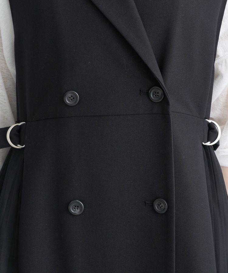 earth music&ecology「サイドプリーツジレンチ」|トレンチコート|