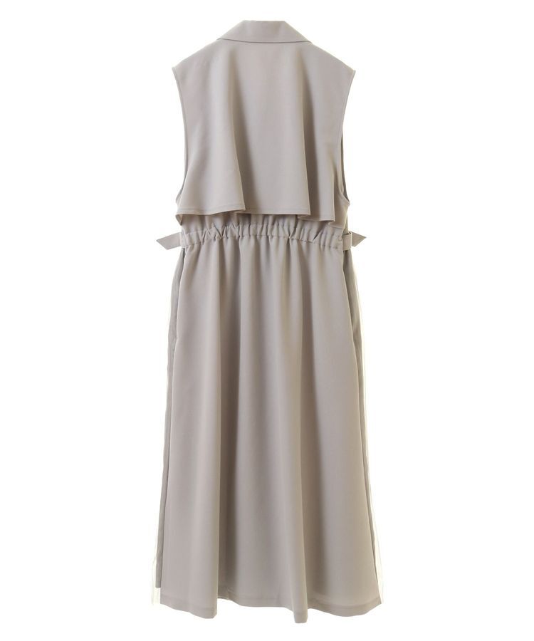 earth music&ecology「サイドプリーツジレンチ」|トレンチコート|