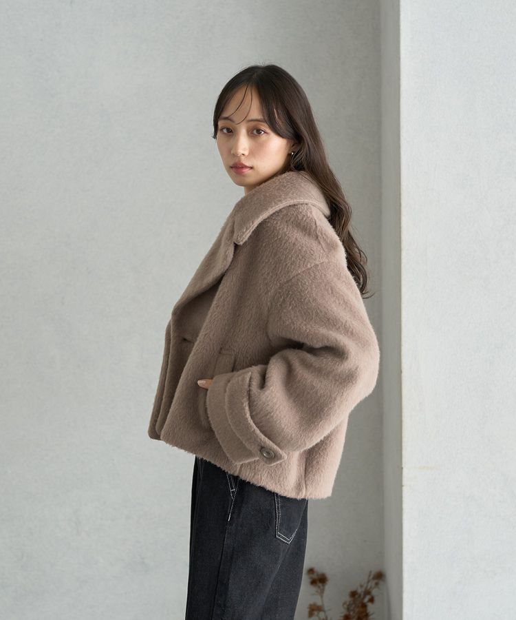 earth music&ecology「シャギーショートコート」|その他|