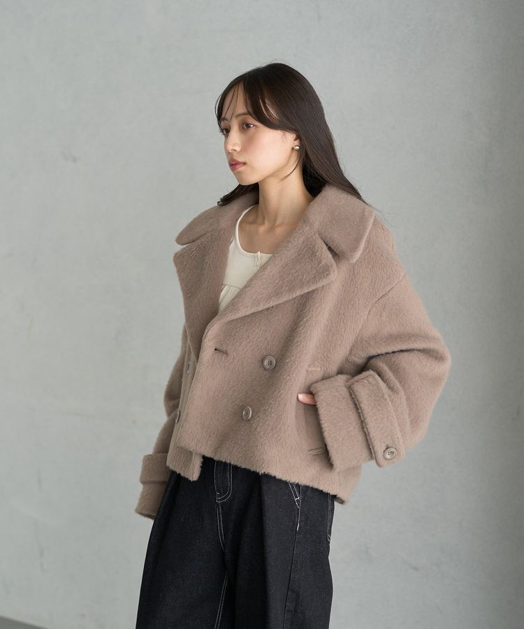 earth music&ecology「シャギーショートコート」|その他|