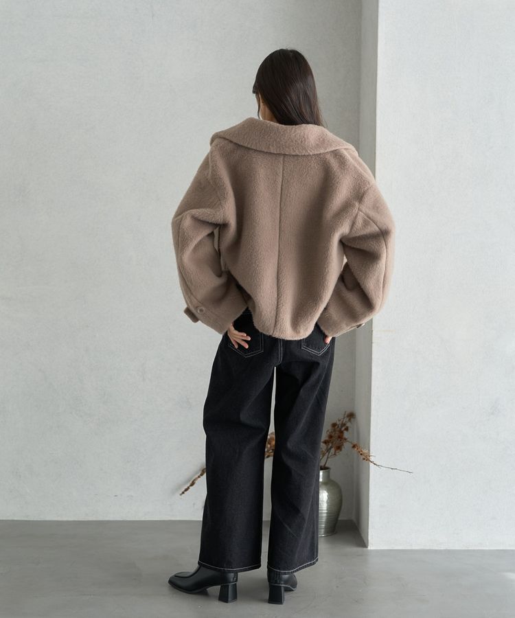 earth music&ecology「シャギーショートコート」|その他|