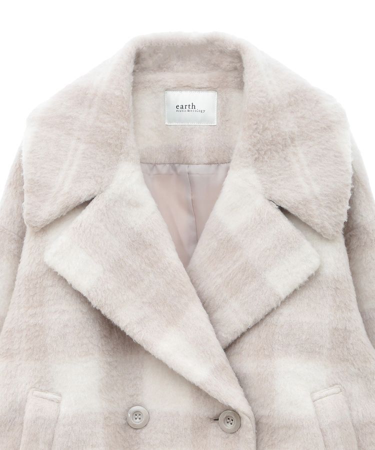 earth music&ecology「シャギーショートコート」|その他|