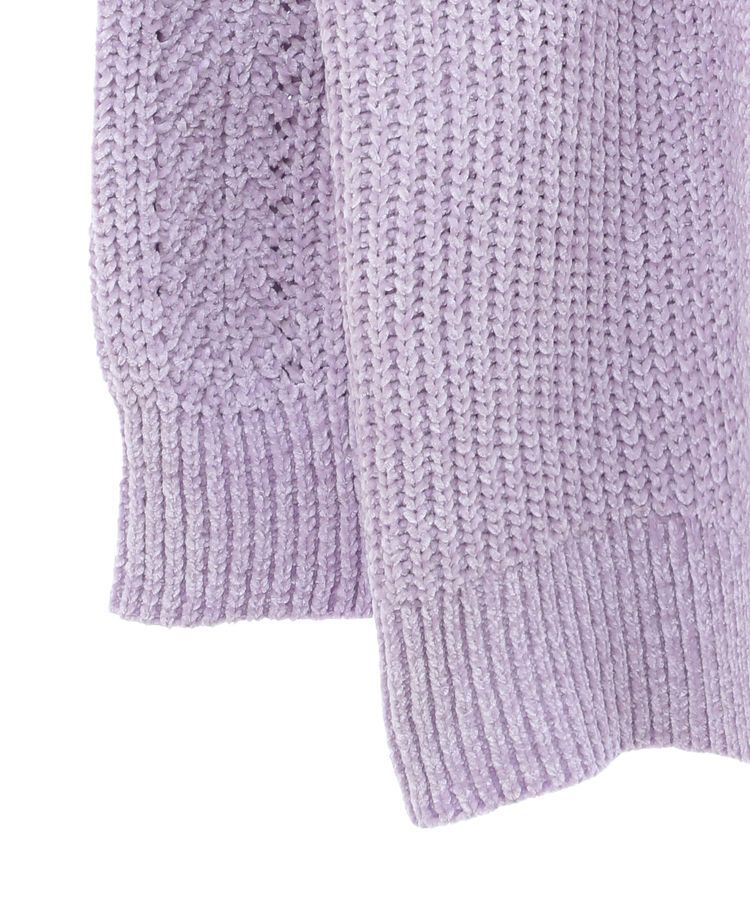 earth music&ecology「シャイニーベロアチュニック」|チュニック|