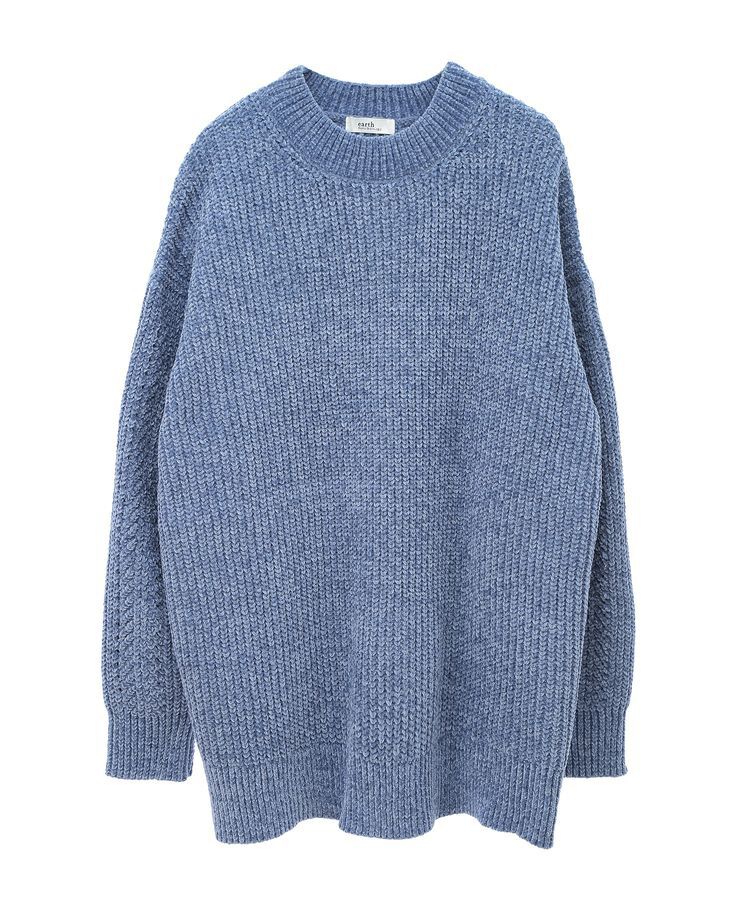 earth music&ecology「シャイニーベロアチュニック」|チュニック|