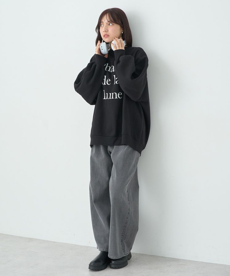 earth music&ecology「Phases de la Luneルーズスウェット」|スウェット・ジャージ|