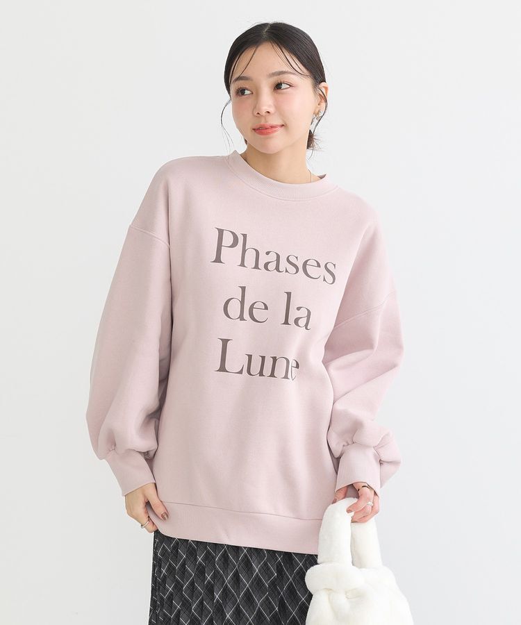 earth music&ecology「Phases de la Luneルーズスウェット」|スウェット・ジャージ|