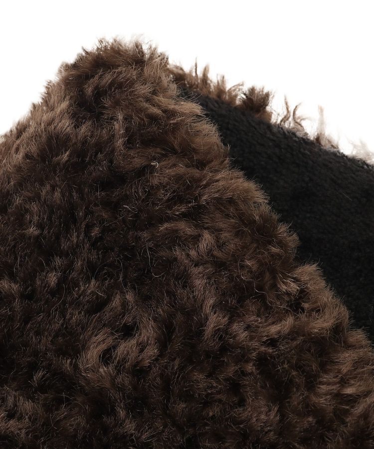 earth music&ecology「ベロアリボンボアティペット」|マフラー|