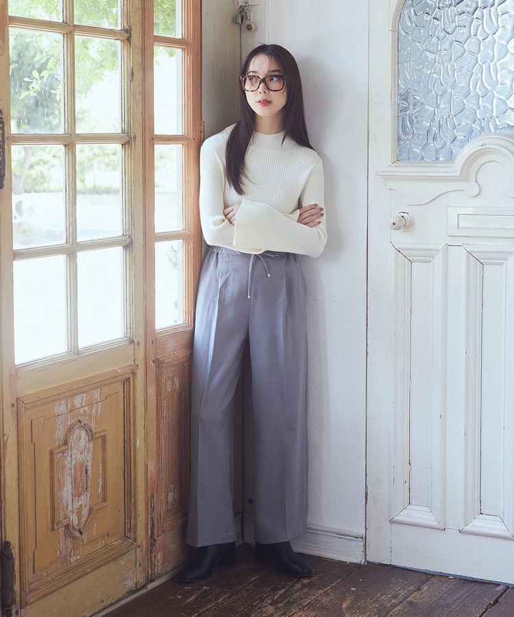 earth music&ecology「ウールライクリラックスパンツ」|その他|