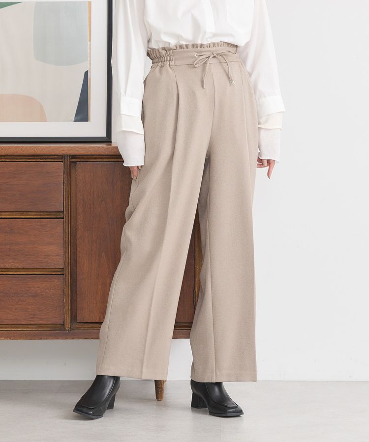 earth music&ecology「ウールライクリラックスパンツ」|その他|