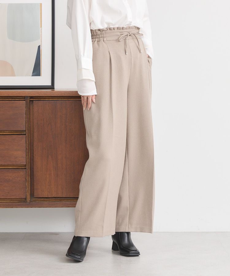 earth music&ecology「ウールライクリラックスパンツ」|その他|