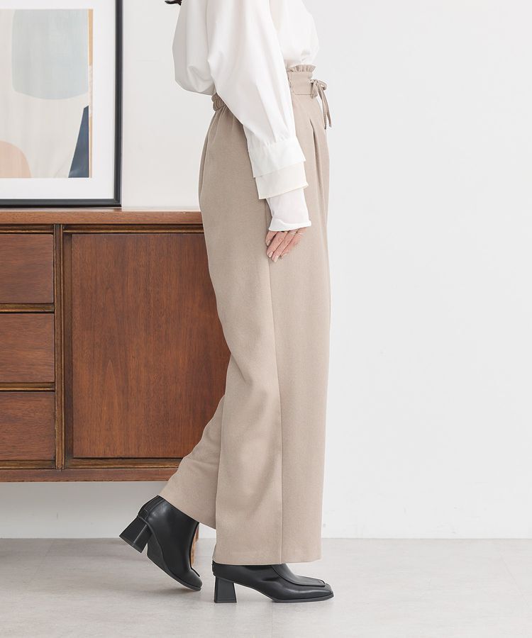 earth music&ecology「ウールライクリラックスパンツ」|その他|