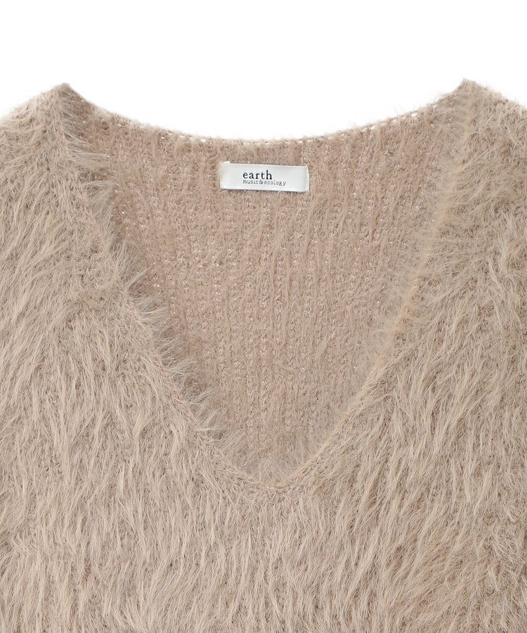 earth music&ecology「シャギーベスト」|ベスト・ジレ|