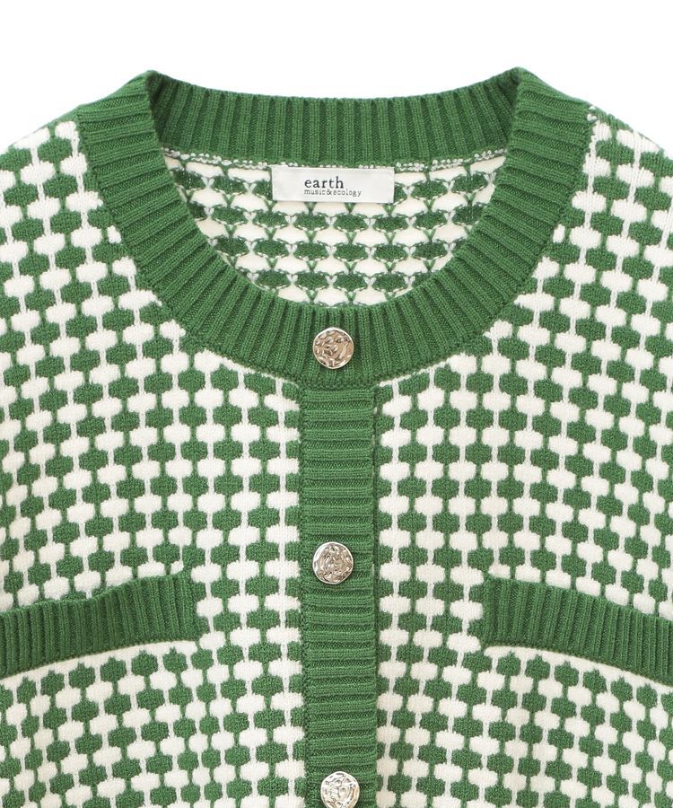 earth music&ecology「ジャガードニットプルオーバー」|ニット・セーター|